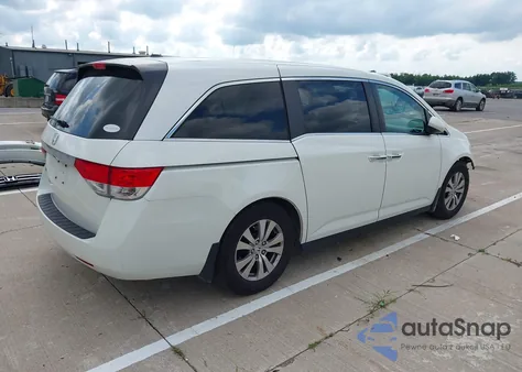 2014 Honda Odyssey Ex-L из США, поврежденный, VIN 5FNRL5H68EB067068